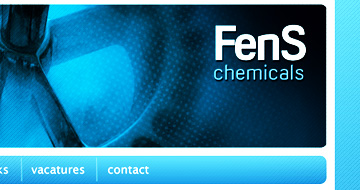online reclame: website fens chemicals